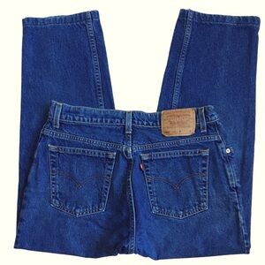 Levi’s 550 Vintage Relaxed Fit Tapered Leg  Denim Jeans Size 14 Regular